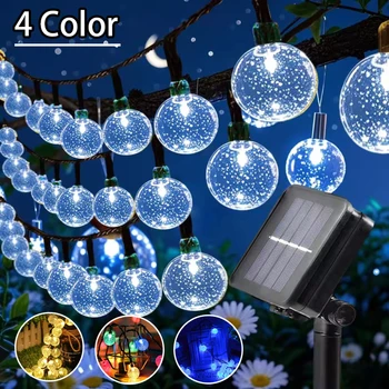 Solar Crystal Globe Lights 1
