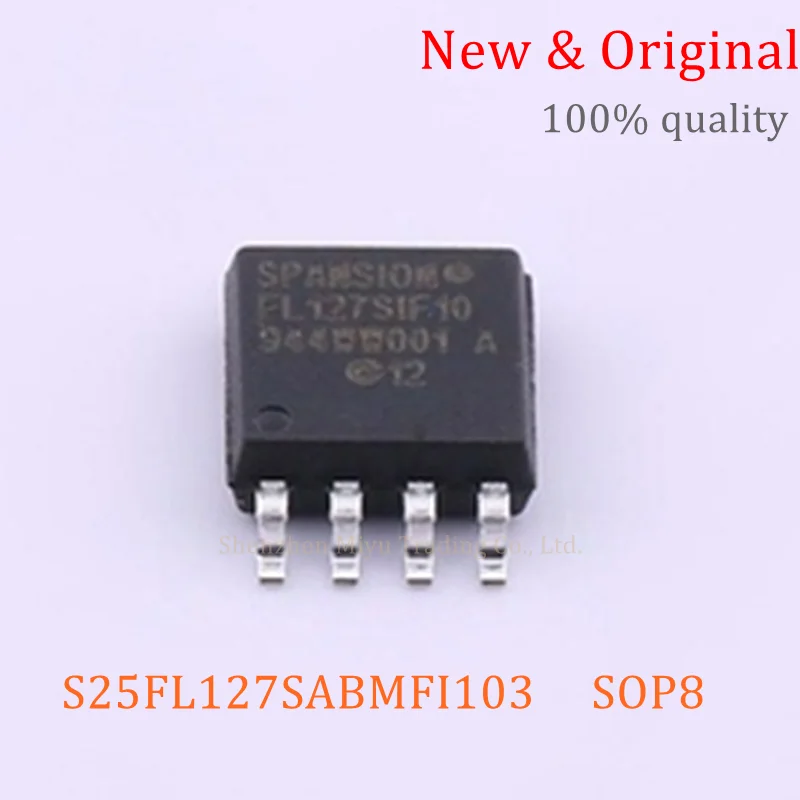 1PCS S25FL127SABMFI103 S25FL127SABMFI SOP8 S25FL127 IC CHIP FLASH ...