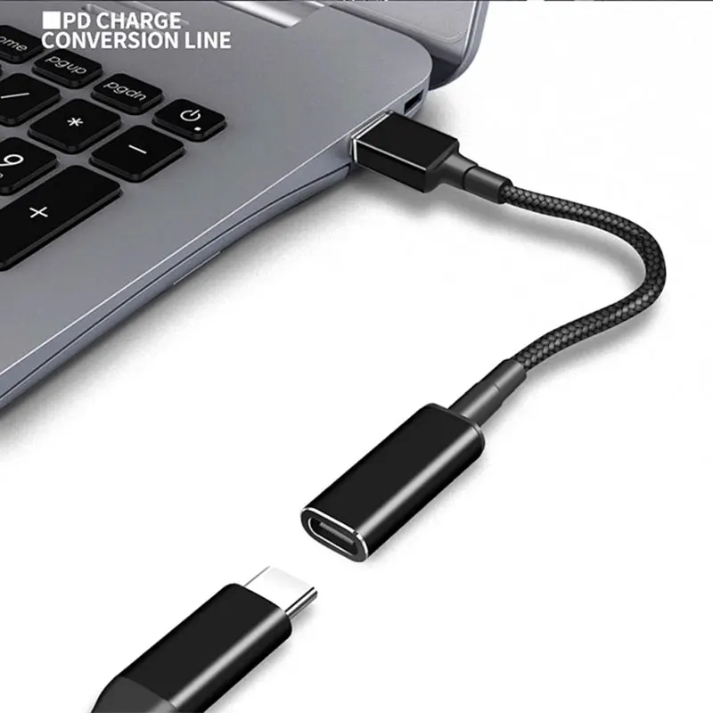 Converter, USB C PD Cabo de carregamento