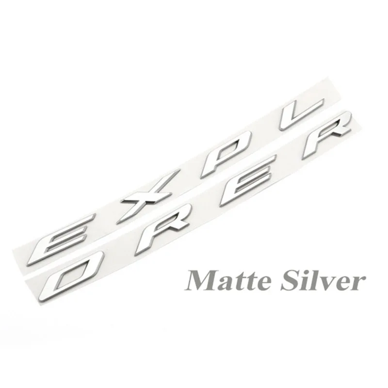 ABS Car Front Hood Emblem Badge Bonnet Logo Covers Letters Sticker for Ford Explorer 2014 2015