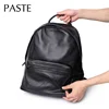 Vintage Business 100% Genuine Leather Men's Backpack Black Large Notebook Travel Backpack Cowhide Man College Schoolbag 5