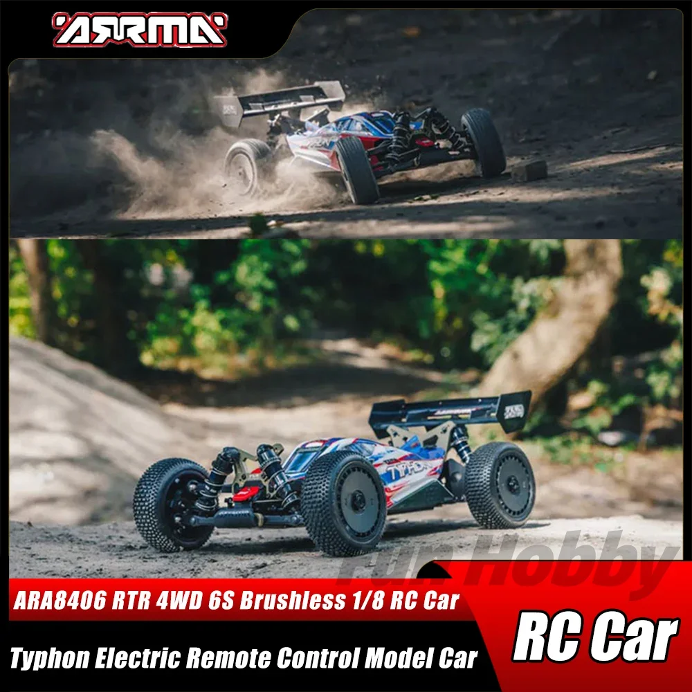 RCCarARRMALTRTyphonARA8406RTR4WD6SBrushless18RCElectric