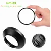 52mm UV Filter Metal Lens Hood Cap For Fujifilm XC 15-45mm Lens on XM5 XS20 XS10 XT200 XT100 XA7 XA5 XA20 XT30 XT20 XT10 XE4 XE3 1