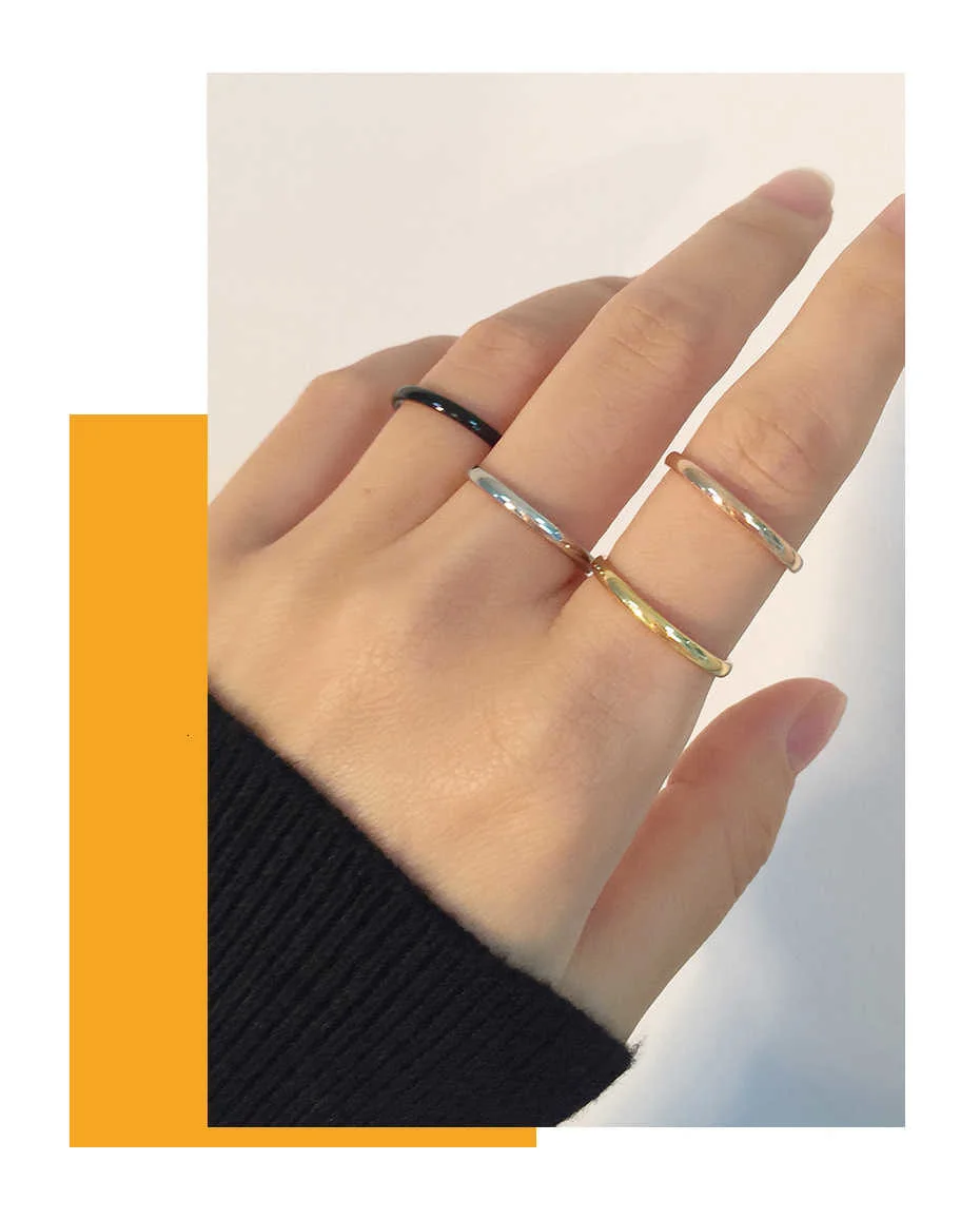 Modni stil 2025. Elegantni VNOX set za žene i djevojčice, prsten za koktel od umjetnog čelika debljine 2 mm_voghion.com