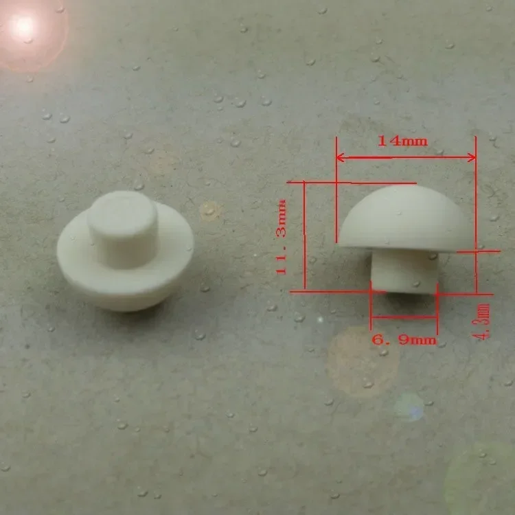 thumbnail image 2 of Toilet Seat Buffer Set Of 10 Toilet Lid Accessories, White 2 of 11
