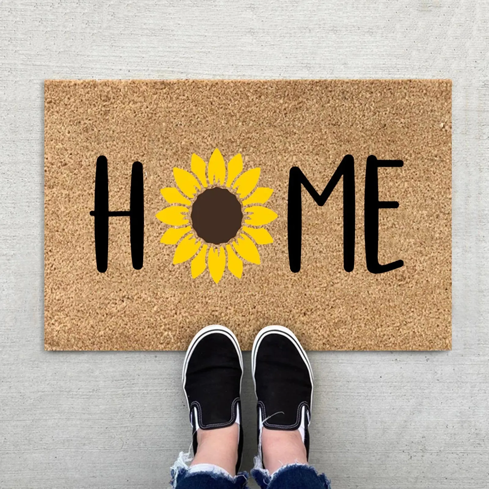 1PCS Summer Floor Mats Holiday Mats Welcome Door Mats Polyester Door Mat  Beach