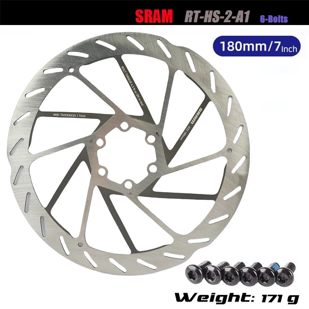 Sram-ディスクブレーキローター,センターライン,ディスク用,200mm