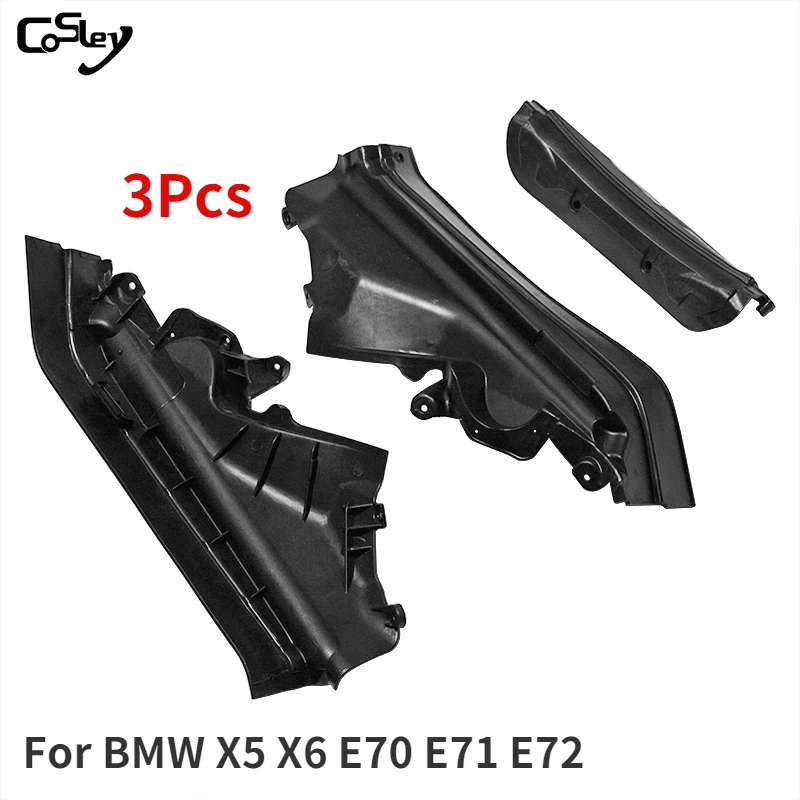 BMW X5 X6 E70 E71 E72 자동차 부품 51717169419 51717169420 51717169421 자동차 엔진 상단 구획 파티션 플라스틱, 1 세트