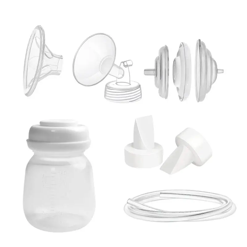 Kit Compatible with Spectra Breast Pump Accessories Made Without BPA Use with Breast pumps