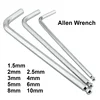 Professional Allen Wrench 1.5mm 2mm 2.5mm 3mm 4mm 5mm 6mm 8mm 10mm is available 1