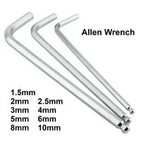 Professional Allen Wrench 1.5mm 2mm 2.5mm 3mm 4mm 5mm 6mm 8mm 10mm is available 1