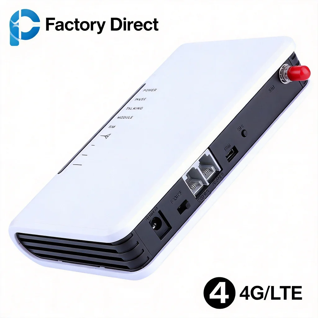 4G VoLTE 고정 무선 단말기 LTE FWT, RJ11 포트를 통해 PBX 확장 가능, 선명한 음성, 4G 무선 게이트웨이, SIM C 지원