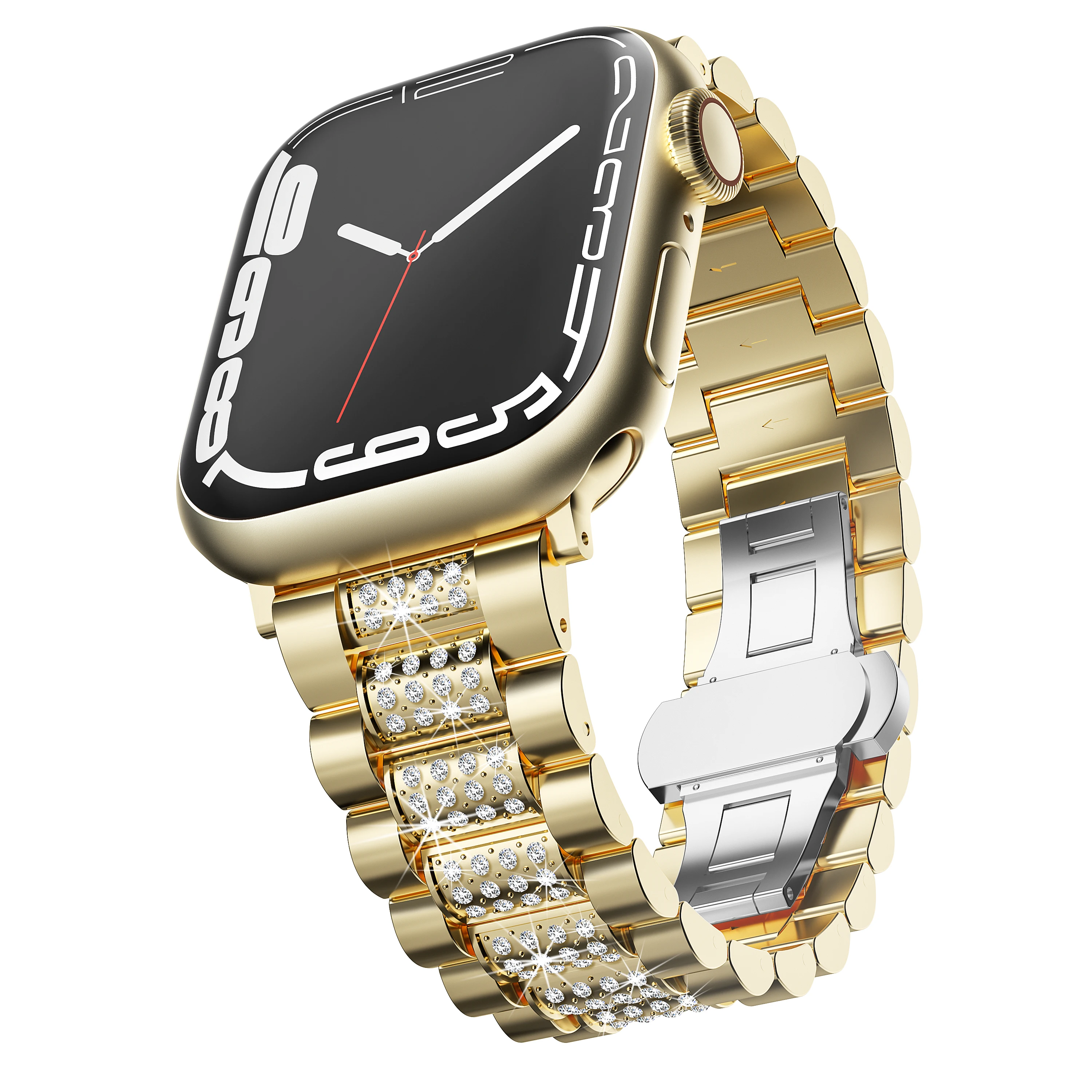 สาย Apple Watch Ultra ประดับคริสตัลเพชร สวยหรู ใส่ได้ทุกขนาด