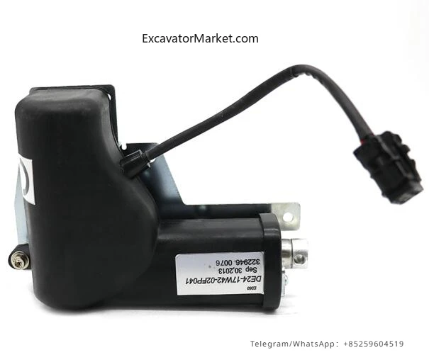Step accelerator throttle motor DE2417W42 For excavator Liugong 915 920 922 925D Zoomlion lishide ZE150 205 215 230 260 330 360