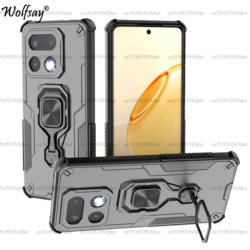 Enhanced Armor Magnetic Stand Phone Holder Cover