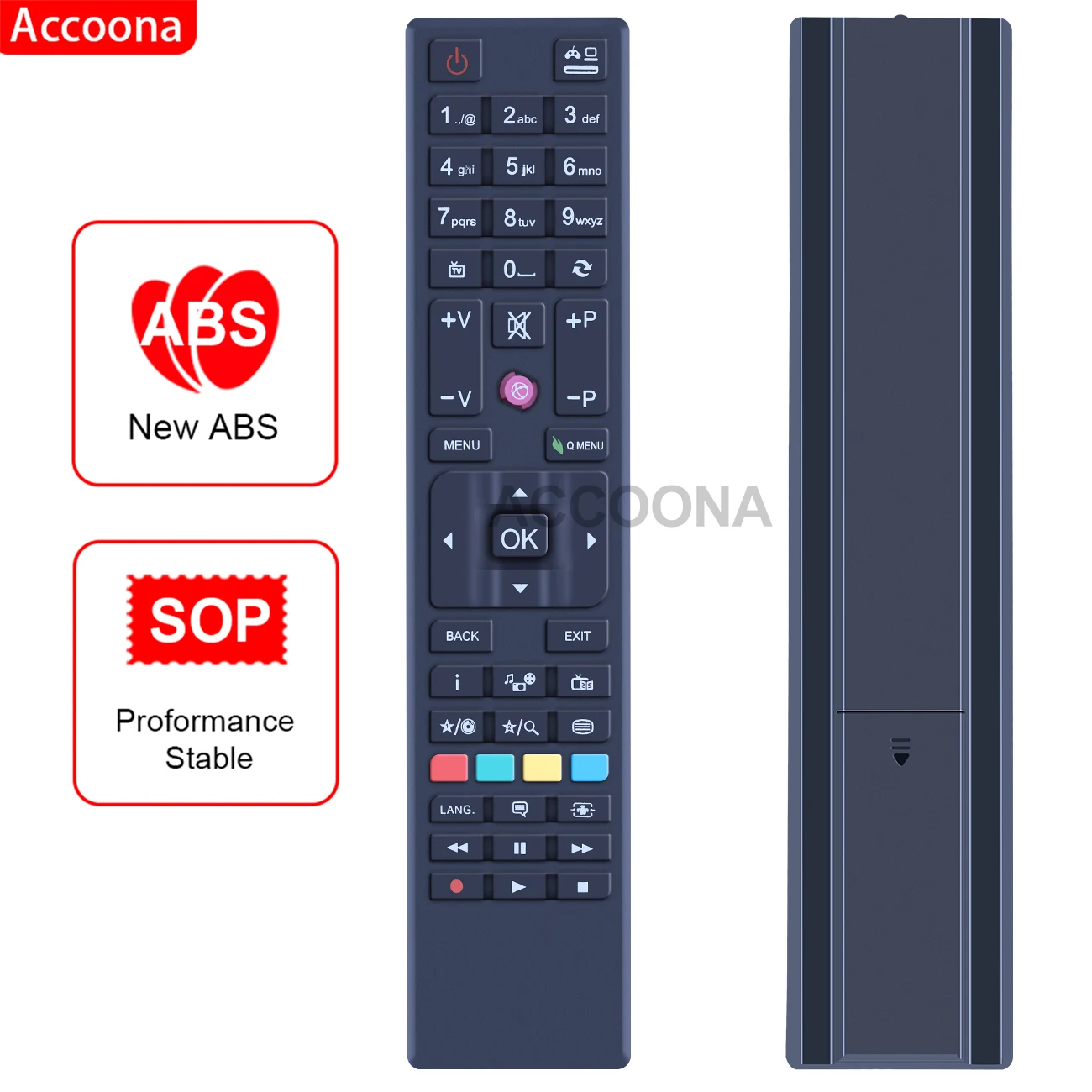 Controle Remoto para tv para tv Lt32n750 Lt55v752 Profilo T1390 Q.24162 Dual Dl48f272p3c Dl32f286p3 Dl32f185p3 Rm-c3182