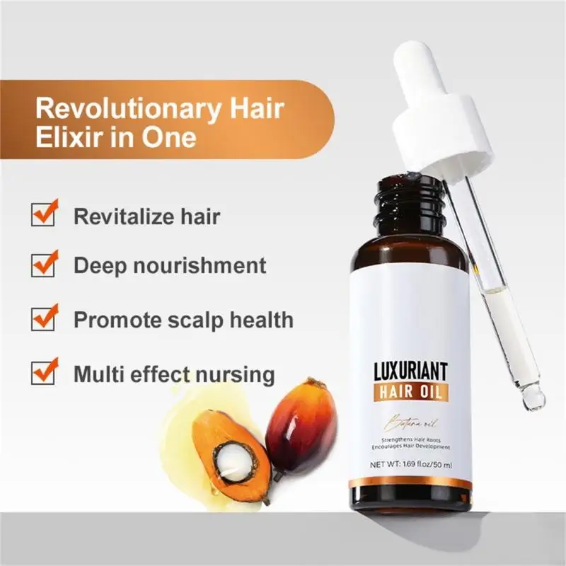 Batana Oil for Hair Growth and Healthy Scalp Hair Loss Treatments Care Oil Creates Smooth 50ml T4MB