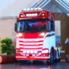 Toys 1/14 770S RC Tractor Truck 6x6 Metal Chassis Light Sound Smoke 3-speed TOUCAN Painted Finished Smoke Controlled Car Vehicle 1