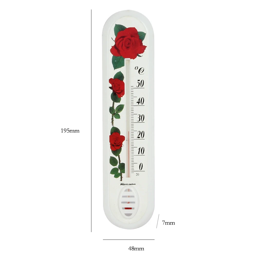 

Accurate Indoor Outdoor Wall Thermometer Indoor Outdoor Home Office Garden Temperature Office Room Wall Hang Greenhouse