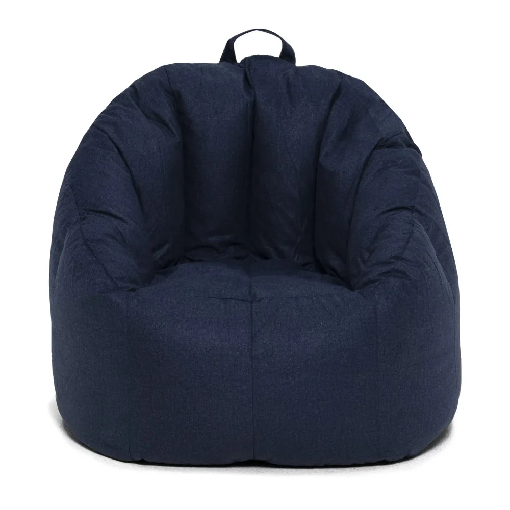 

Big Joe Joey Bean Bag Chair, Lenox, Kids Teens, 2.5ft, Cobalt Durable, Easy Clean, Safe, Unique Shape, Reasonable Structure Navy