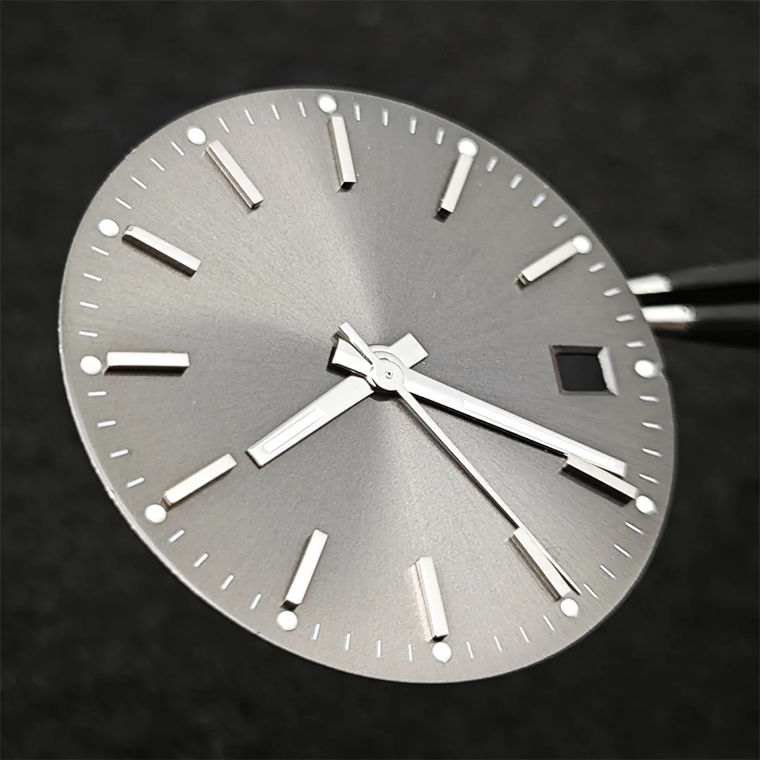 29mm Watch Dial Watch Hands Set Log Dial Green Luminous Faces Modified Accessories 8215 8200 2813 Movement watch dial accessories watch face accessories