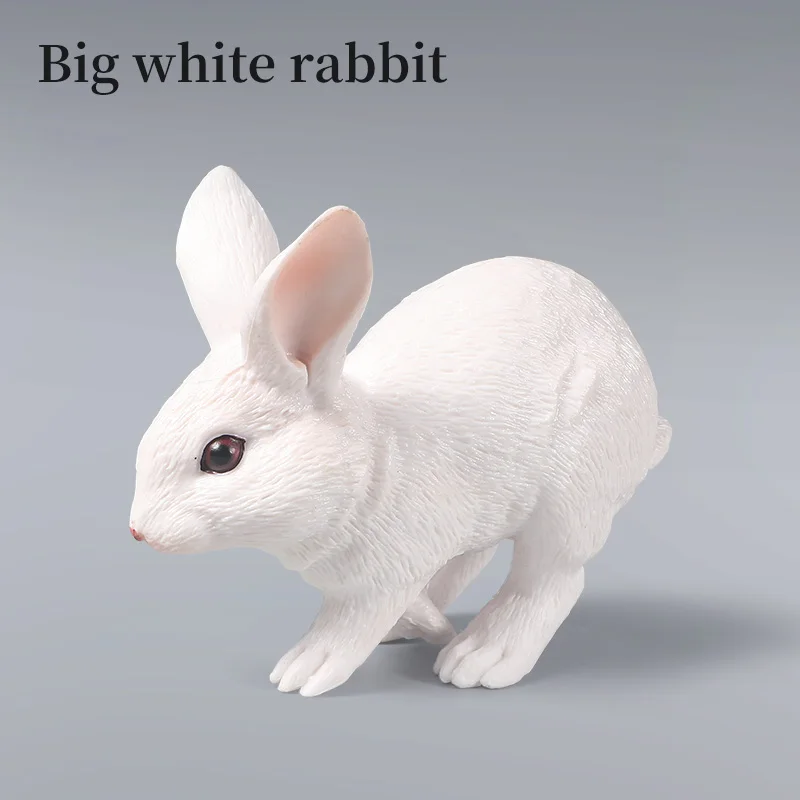Simulation Cute Poultry Farm Rabbit Bunny Arctic Hare Model Action