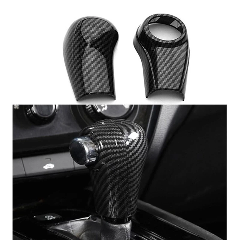 for Honda HRV HR V Vezel 2014 to 2018 2019 2020 ABS Carbon Fiber Gear