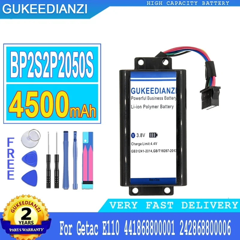 

Replacement BP2S2P2050S 4500mAh Mobile Phone Battery For Getac E110 441868800001 242868800006 Smartphon Batteries