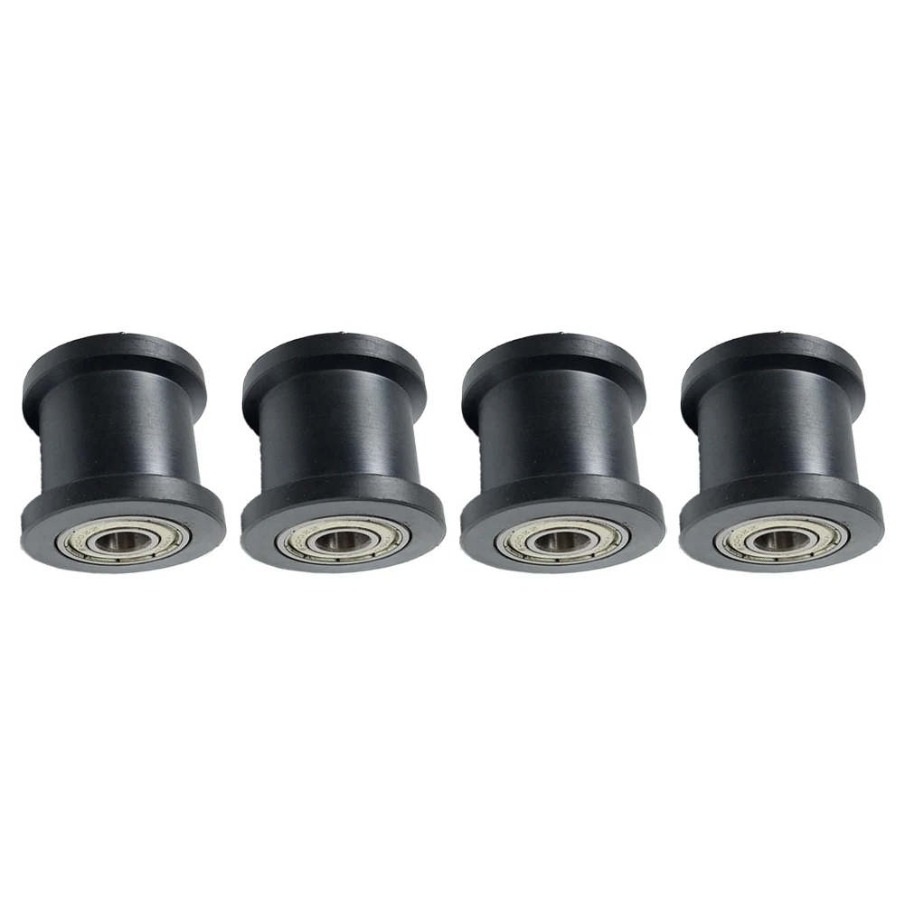 For Abdominal Machine 6000Z Bearing Rollers Black Weight Support Inner Diameter 10mm Large Outer Diameter 39mm