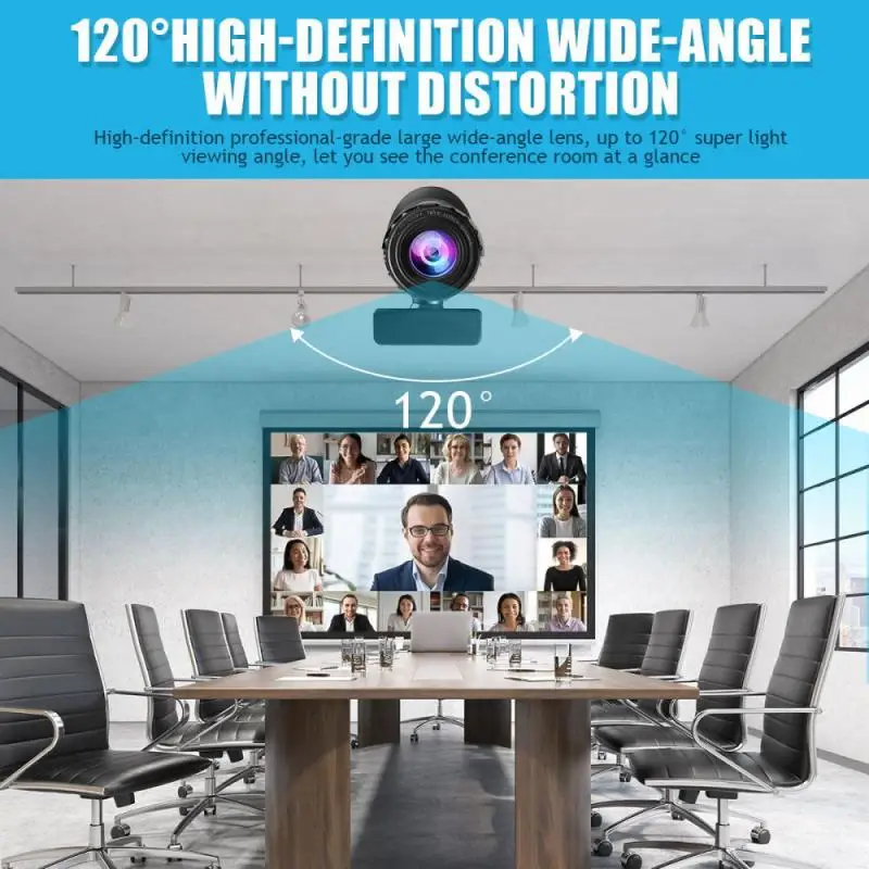 Autofocus 1080p/2K/4K Webcam Computer Camera HD Network USB Live Webcam 4k Rotatable with Tripod Mini Camera 4