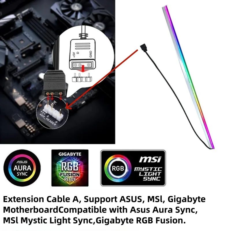 Led Corsair Ram Mystic Light Ultra-thin NEON Addressable RGB PC