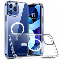 Premium Wireless Magnetic Clear Acrylic Cover - iPhone 11 (Transparent)