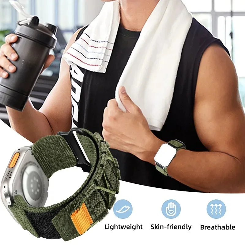 

Аксессуары для Apple Watch Ultra 2, браслеты для Iwatch Series 9 8 7 5 4 SE 6 3 42 мм 38 мм 40 мм 41 мм, 49 мм 45 мм 44 мм