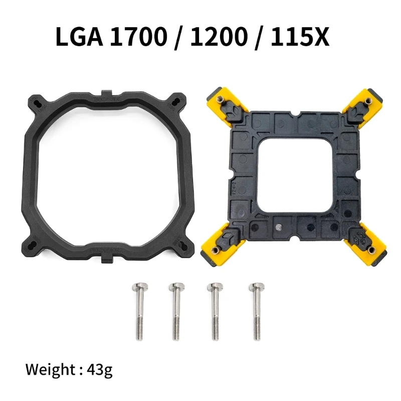 

Desktop Computer CPU Heatsink Holder Cooling Fan Bracket for LGA 115X 1366 1700 Dropship