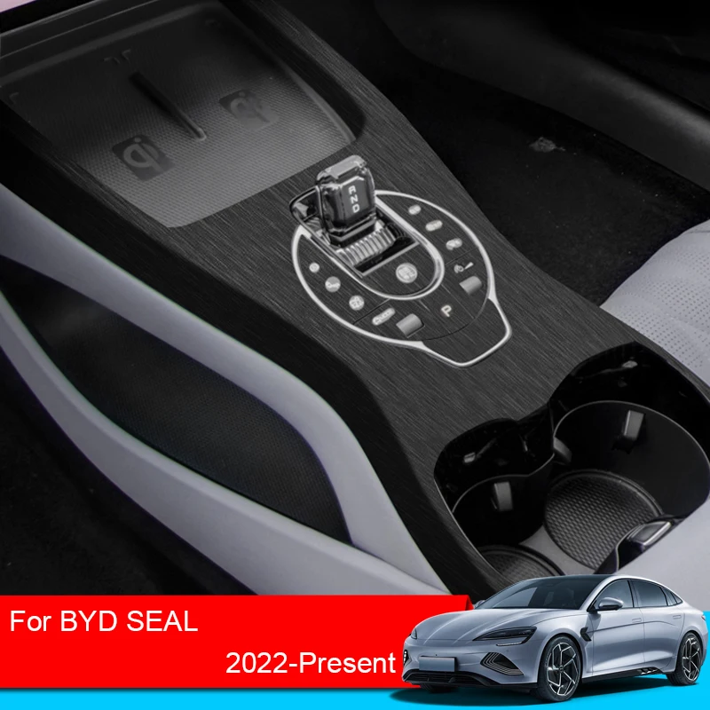 

Фотобумага для BYD SEAL 2022-2025, наклейка на панель окон с регулировкой сиденья, защитная пленка на руль, аксессуар