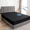 Elastic Fitted Sheet Waterproof Couple Double Bed Sheets Bed Linen Mattress Protector for Kids 90 160 135x200 Full king Washable 1