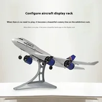 New Remote Control Aircraft A380 Aircraft Boeing 747 Fixed Wing Foam Aircraft Model Aircraft 3-Channel Glider Model Kid Toy Gift 1