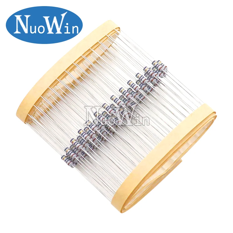 Wirewound Resistor 20pcs/lot 1/4W 0.25W 5% 0.5R 1R 2.2R 3.3R 10R 0.5 1 2.2 3.3 3.9 4.7 5.1 10 ohm