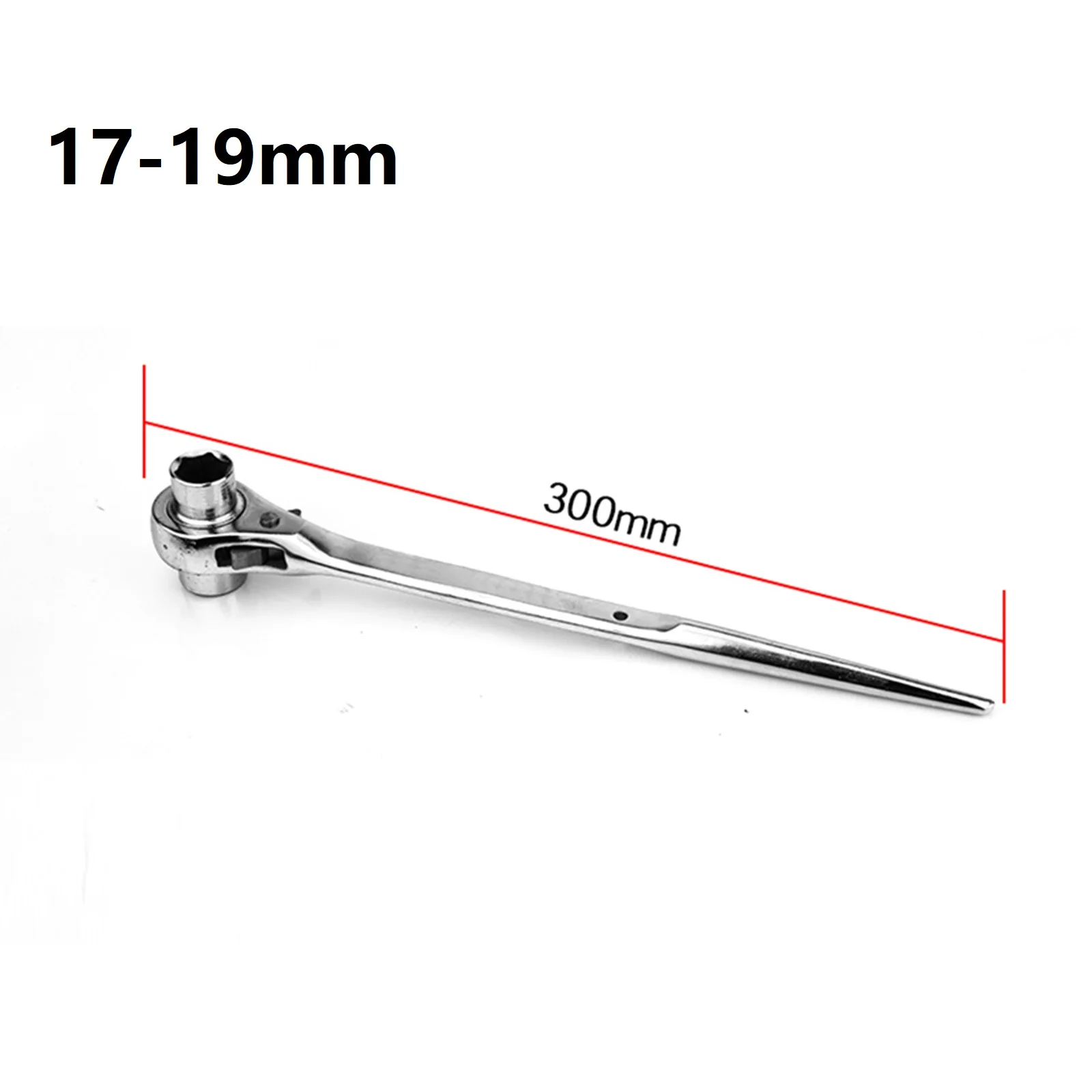 

Adjustable Wrenches Ratchet Wrench Sharp End Handle 17-22mm Durable High Quality Hrome Vanadium Steel Hand Tools