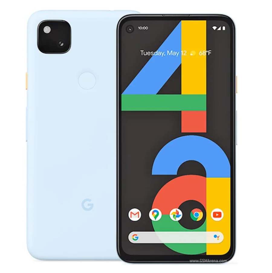 Google Pixel 4A 4 A smartphone 6GB 128GB ROM 5.81" screen CPU Qualcomm Snapdragon 730 Unlocked Android used Phone 5