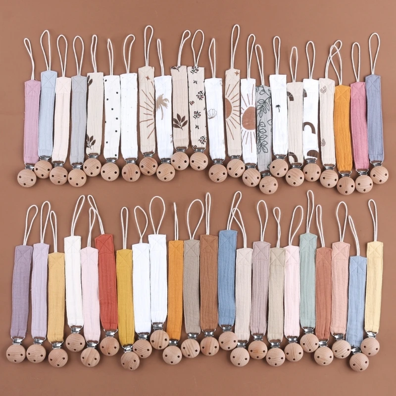 Pacifier Chain Pacifier Clip Pacifier Accessories Teether Clip Baby Pacifier Clip Cotton Rope