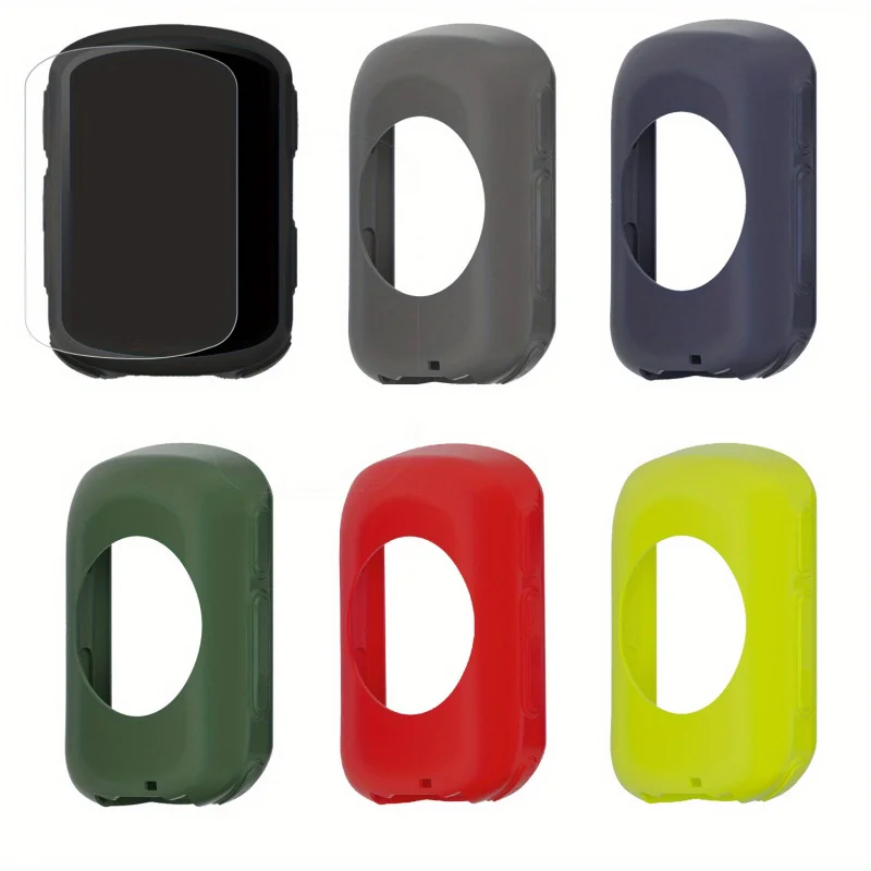Silicone Screen Protector for Scratch & Impact Resistance with Button Protection for Cyclists