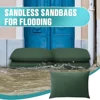 Water Activated Sandbags 5X Flood Barrier Bags Reusable Flood Dam Bags For Home Garage Door Basement Absorbent Sandless Sandbag 1