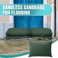 Water Activated Sandbags 5X Flood Barrier Bags Reusable Flood Dam Bags For Home Garage Door Basement Absorbent Sandless Sandbag 1