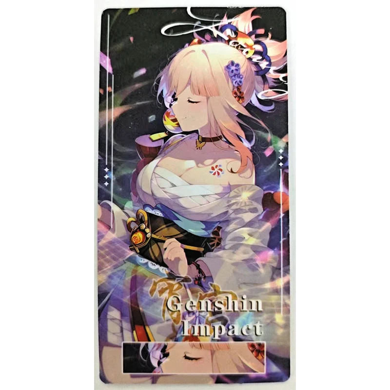 Anime Goddess Story Ganyu Kanroji Mitsuri Kafka Hu Tao Hoshino Ai Collectible Cards Christmas Birthday Gifts Children's Toys