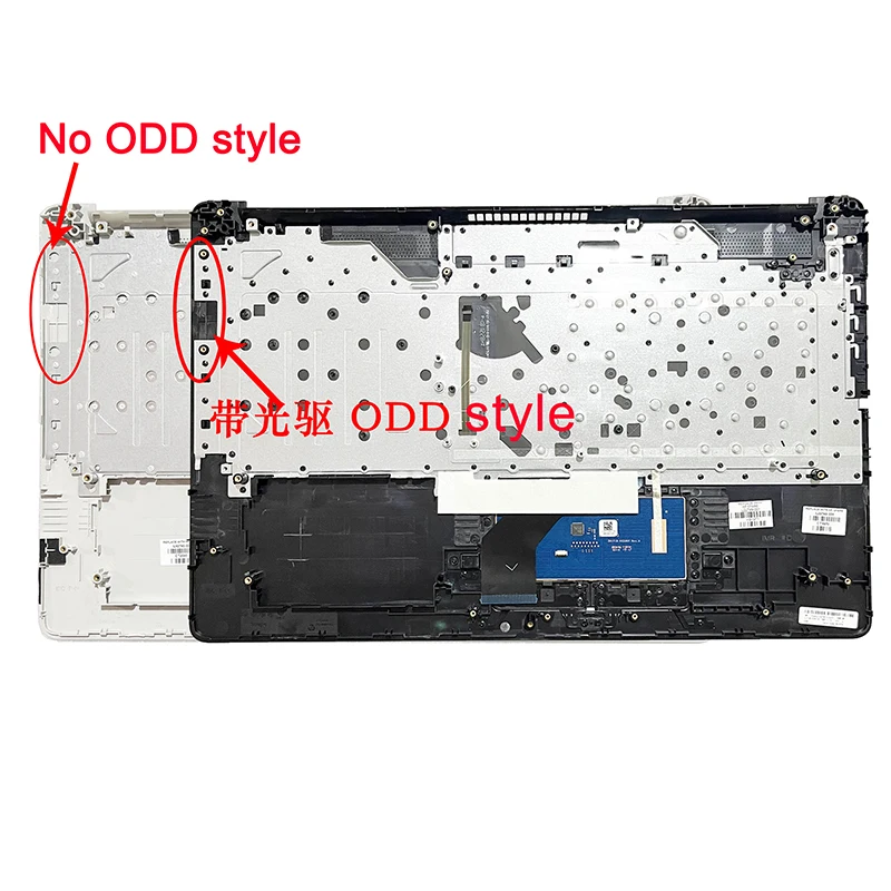 Teclado Palm Rest para hp Pavilion Tampa Superior do Computador Touchpad Estilo Odd 17-by 17-ca L22749001 L70716-001 L22750-001 - Imagem 6