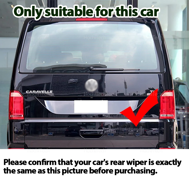 Rear Windshield Windscreen Washer Wiper Arm Nut Cover Cap for Volkswagen VW Multivan Transporter Caravelle T6 2016-24 1K8955435 3