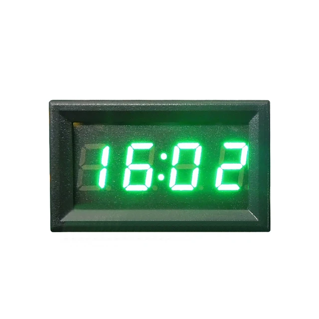 Universal 12V/24V Digital Display Car Vehicle Dashboard Clock Watch with Date for Time Calendar Display H9EE 2