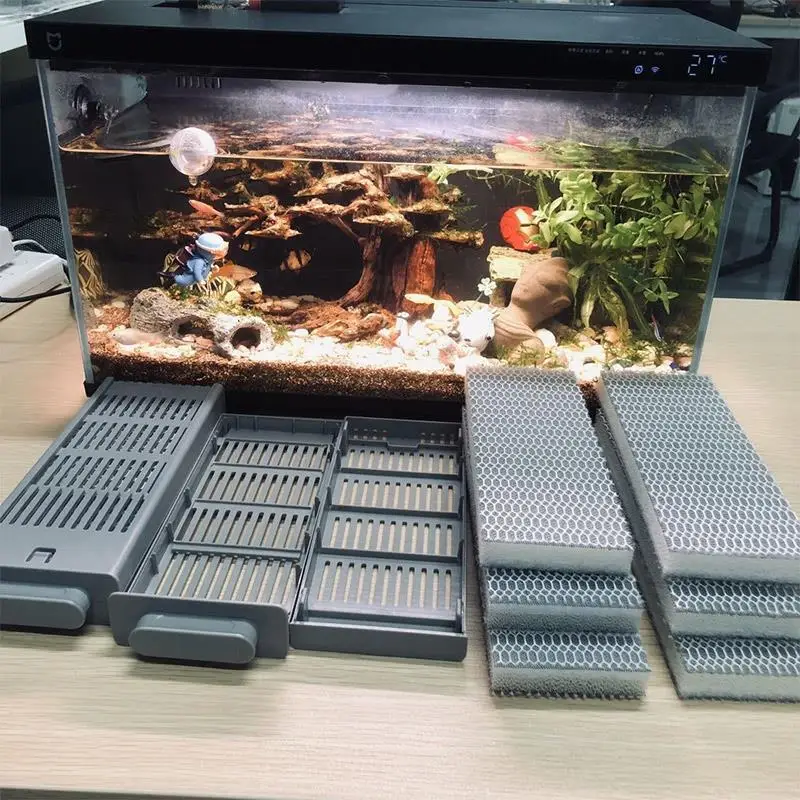 For Xiaomi Mijia aquarium accessories physical filtration module 8D filter cotton can be disassembled and washed and replaced