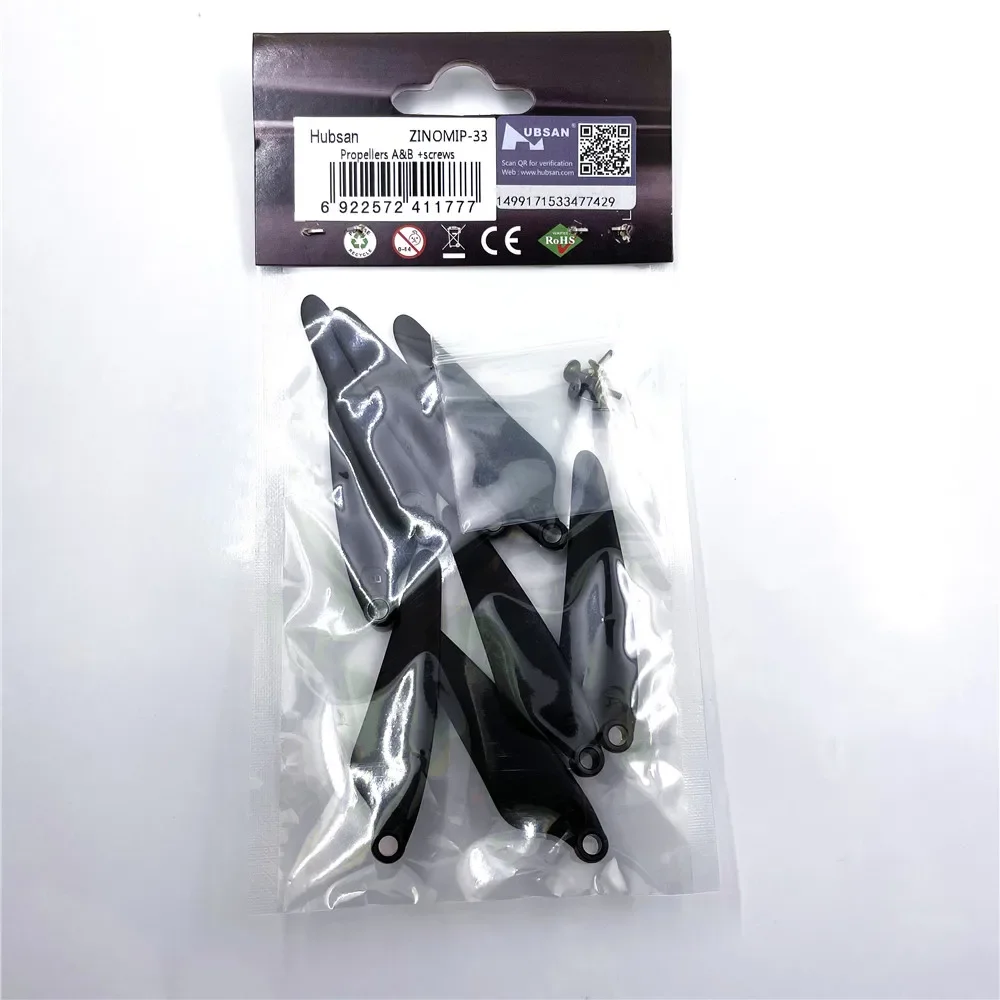 Lot de 4 hélices Hubsan ZINO Mini SE, parfaites pour remplacer les pales usées.